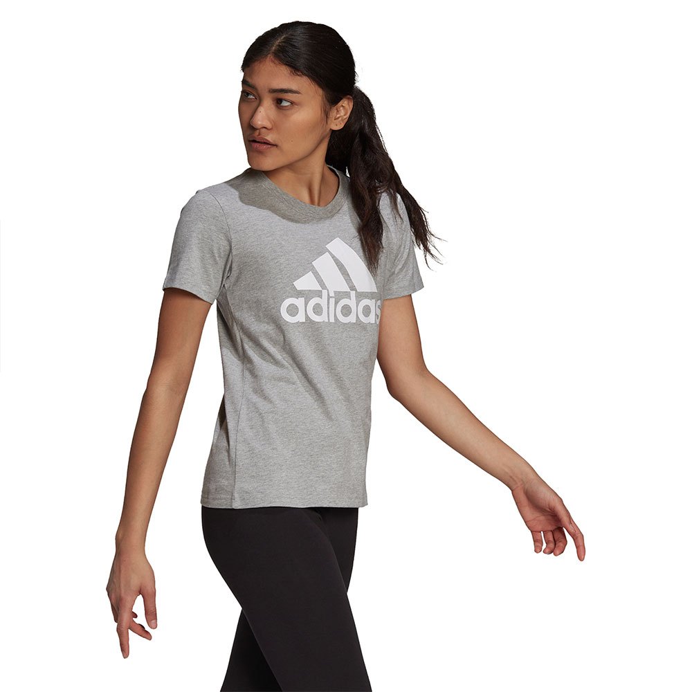 Футболка с коротким рукавом adidas BL, серый футболка с коротким рукавом adidas bl col черный