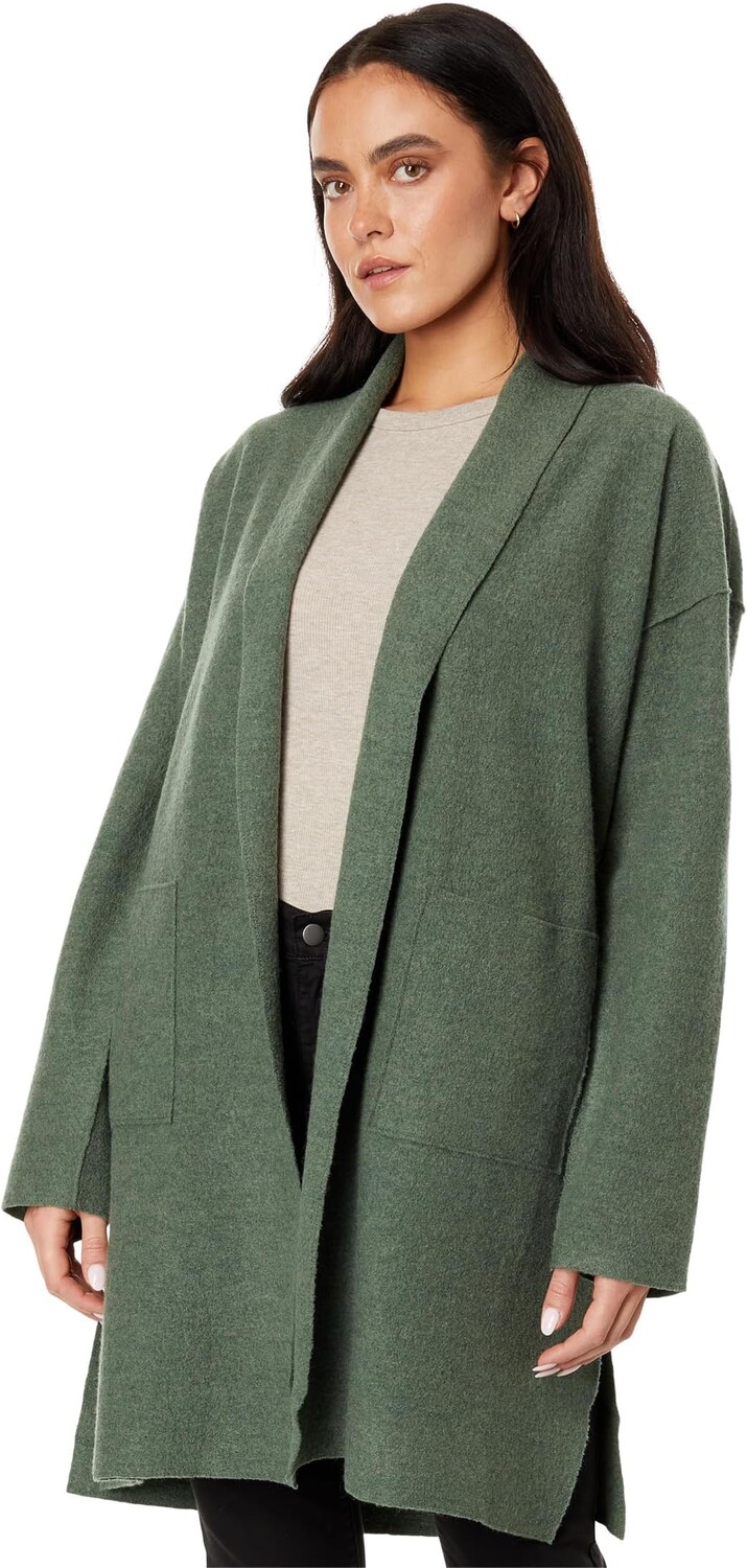 

Жилет Petite High Collar Coat Eileen Fisher, цвет Cypress