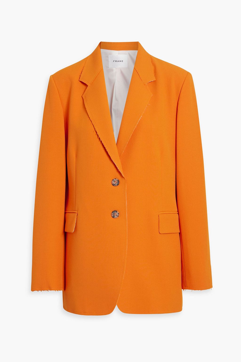 цена Саржевый пиджак FRAME, оранжевый
