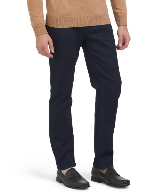 

Узкие трикотажные брюки с 5 карманами Perry Ellis Portfolio, индиго