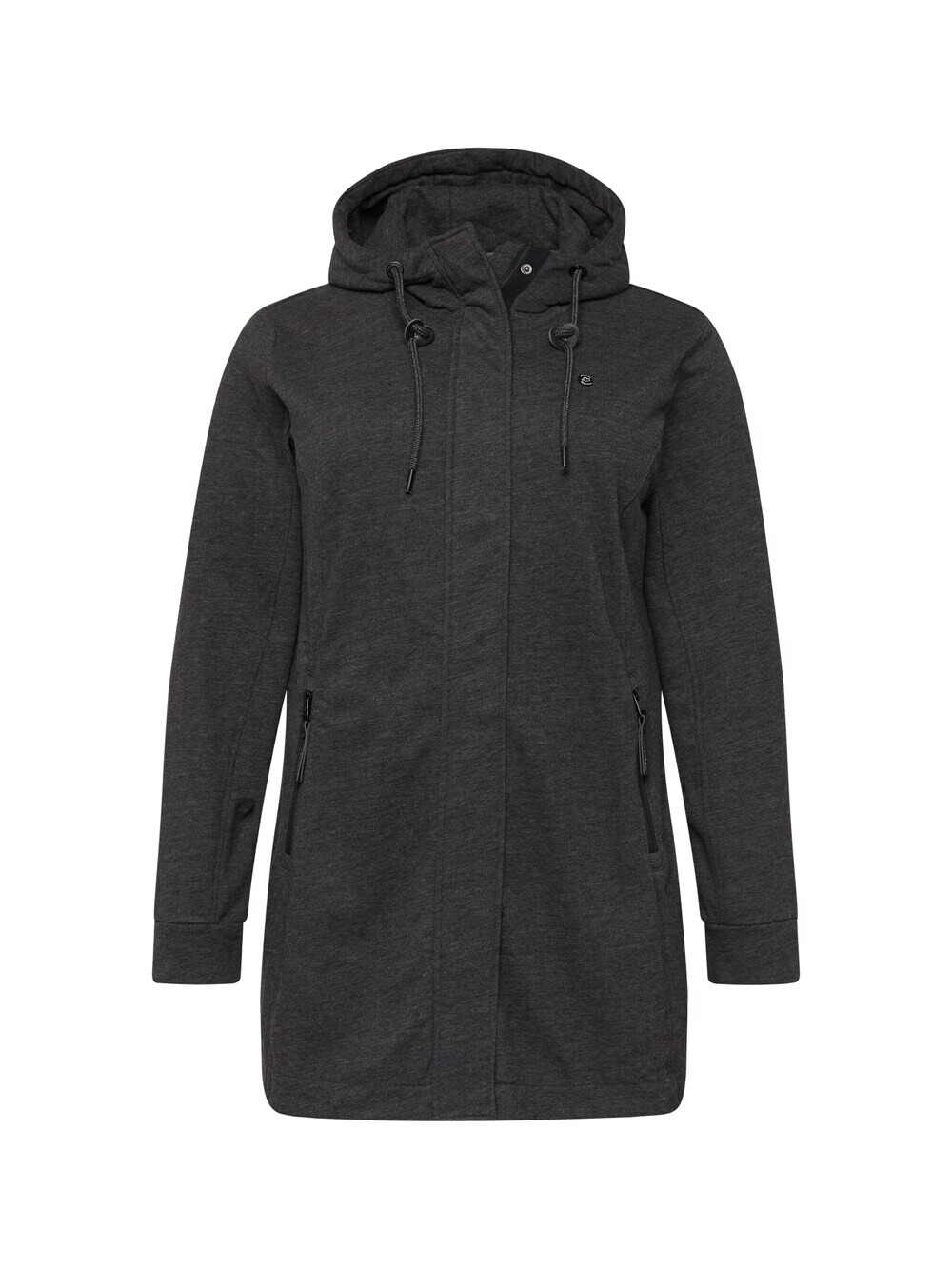 

Толстовка на молнии Ragwear Plus Letti, антрацит