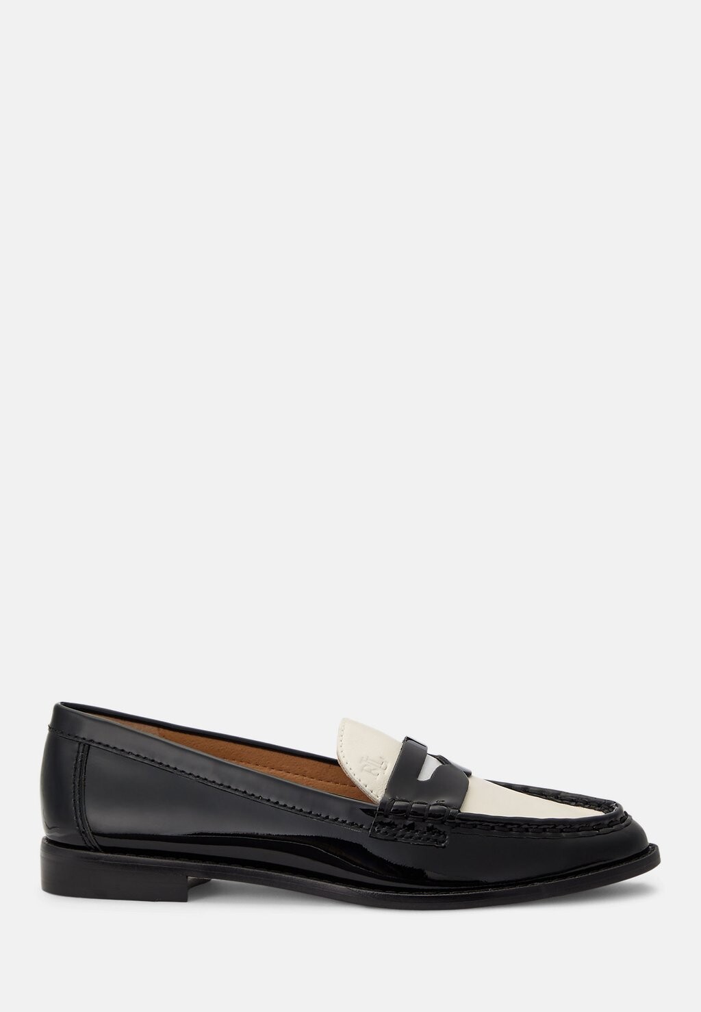 

Тапочки WYNNIE LOAFER Lauren Ralph Lauren, цвет black/soft white