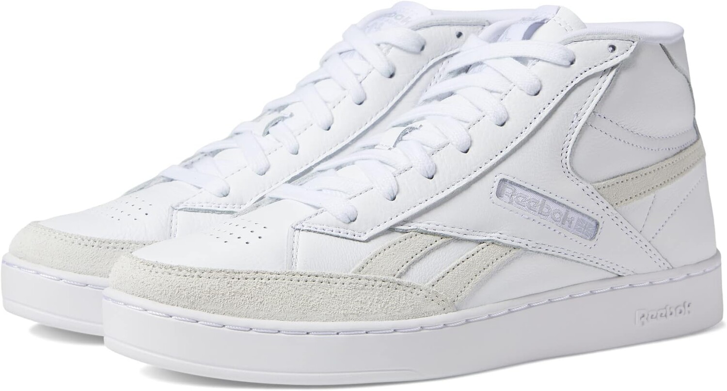 

Кроссовки Club C Form High-Top Reebok, цвет White/Pure Grey