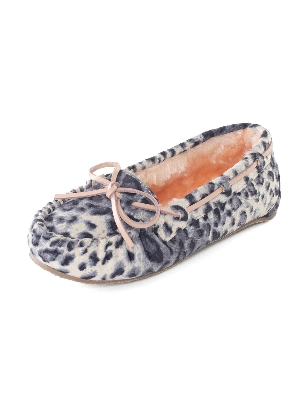 

Домашние тапочки Minnetonka Cally, светло-серый