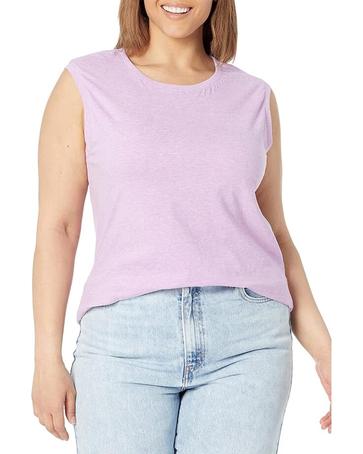 

Топ PACT Fancy Melange Muscle, цвет English Lavender Melange