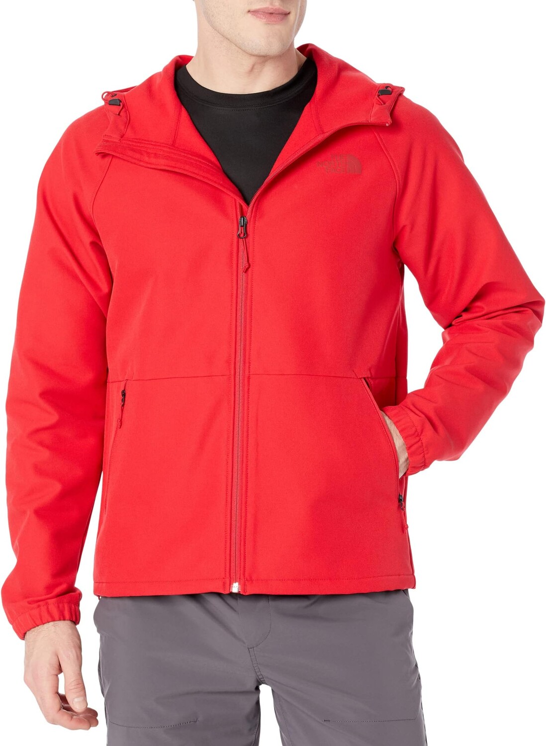 

Толстовка Camden Softshell Hoodie The North Face, цвет TNF Red Dark Heather