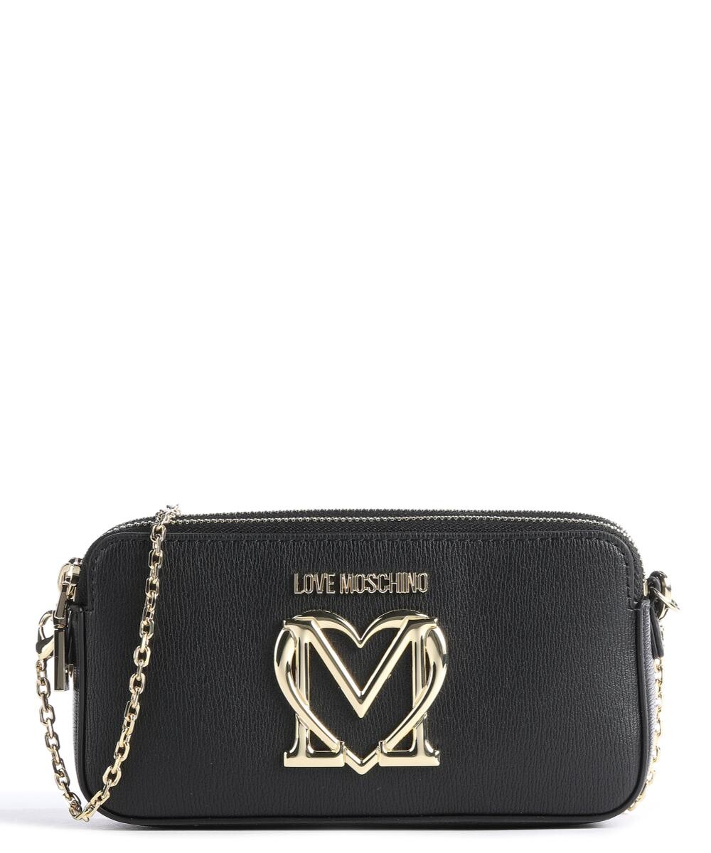 

Сумка через плечо Fancy Heart Handle из искусственной кожи Love Moschino, черный