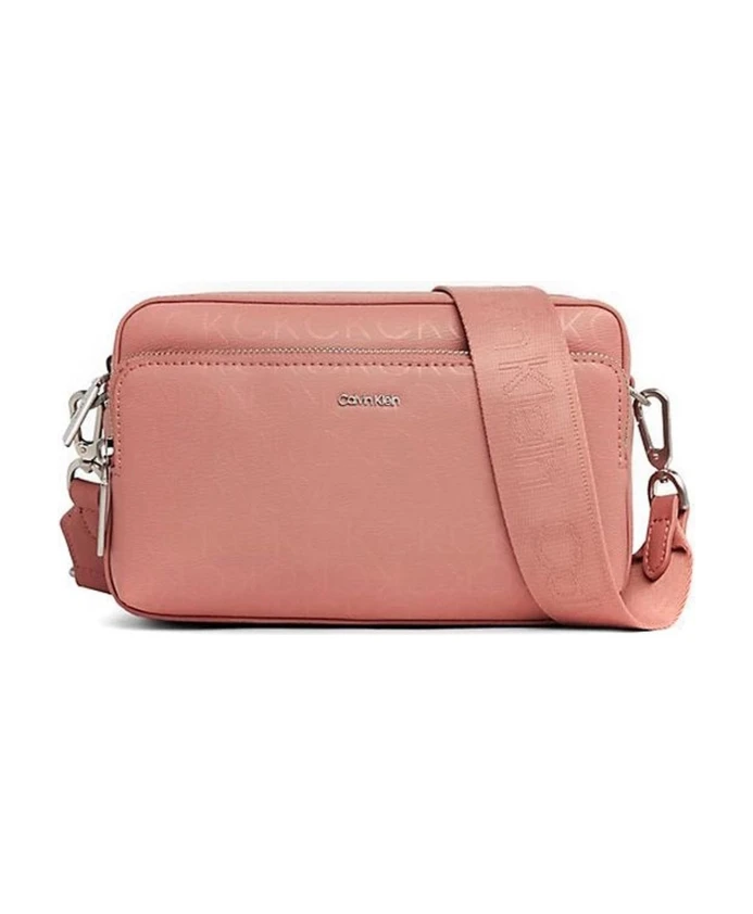 

Однотонная сумка через плечо Ash Rose Calvin Klein, розовый