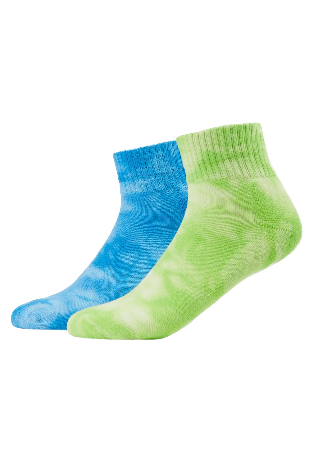 

Носки TIE DYE SOCKS SHORT 2 PACK Urban Classics, зеленый