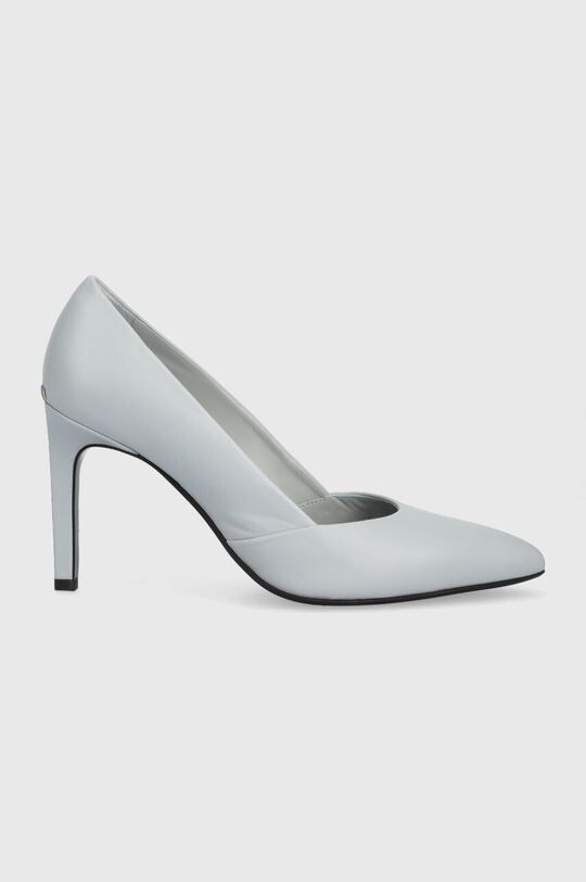 

Туфли Stiletto Pump 90 на кожаном каблуке Calvin Klein, серый