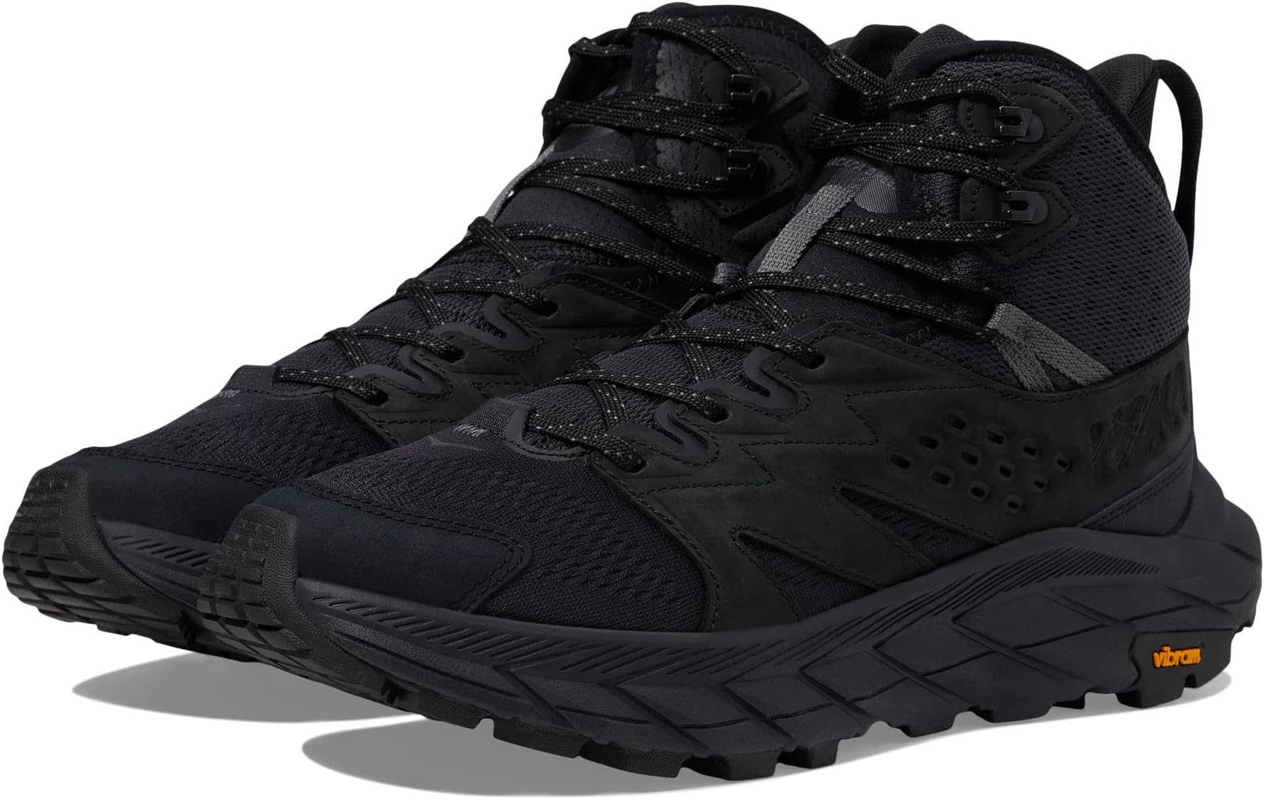 

Походная обувь Anacapa Breeze Mid Hoka, цвет Black/Black