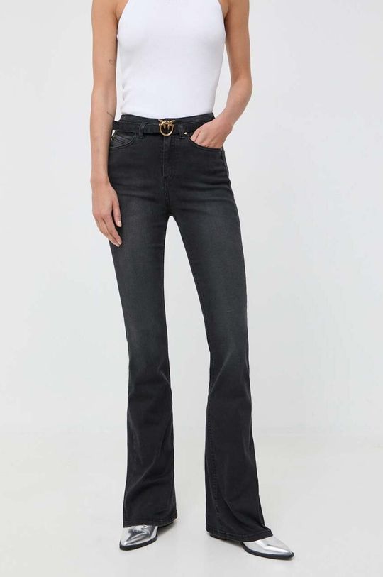 Джинсы Pinko, черный джинсы скинни pinko размер 29 синий