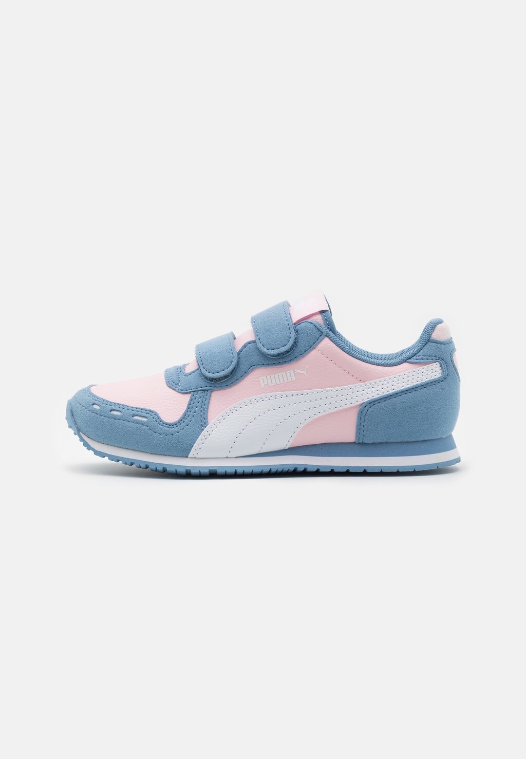 

Низкие кроссовки Cabana Racer 20 Unisex Puma, цвет whisp of pink/white/zen blue, Серый
