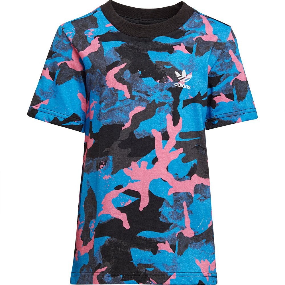 

Футболка adidas Originals Allover Print Camo, синий