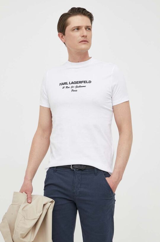 

Футболка Карла Лагерфельда Karl Lagerfeld, белый