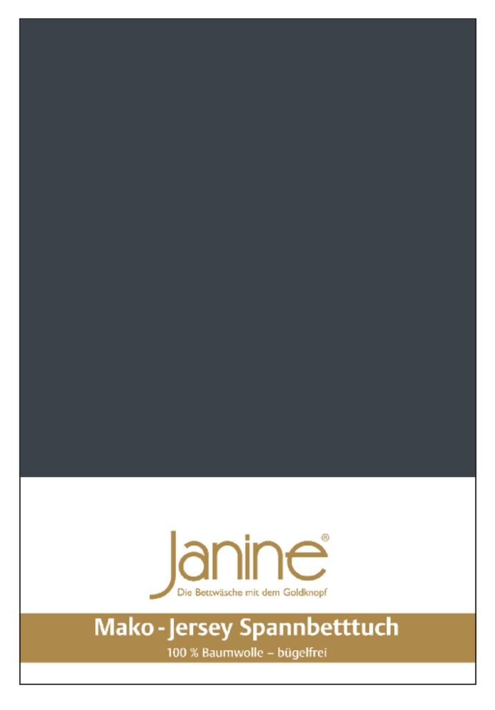 

Простыня Janine JERSEY - 5002 200 X 200 титан Original Janine
