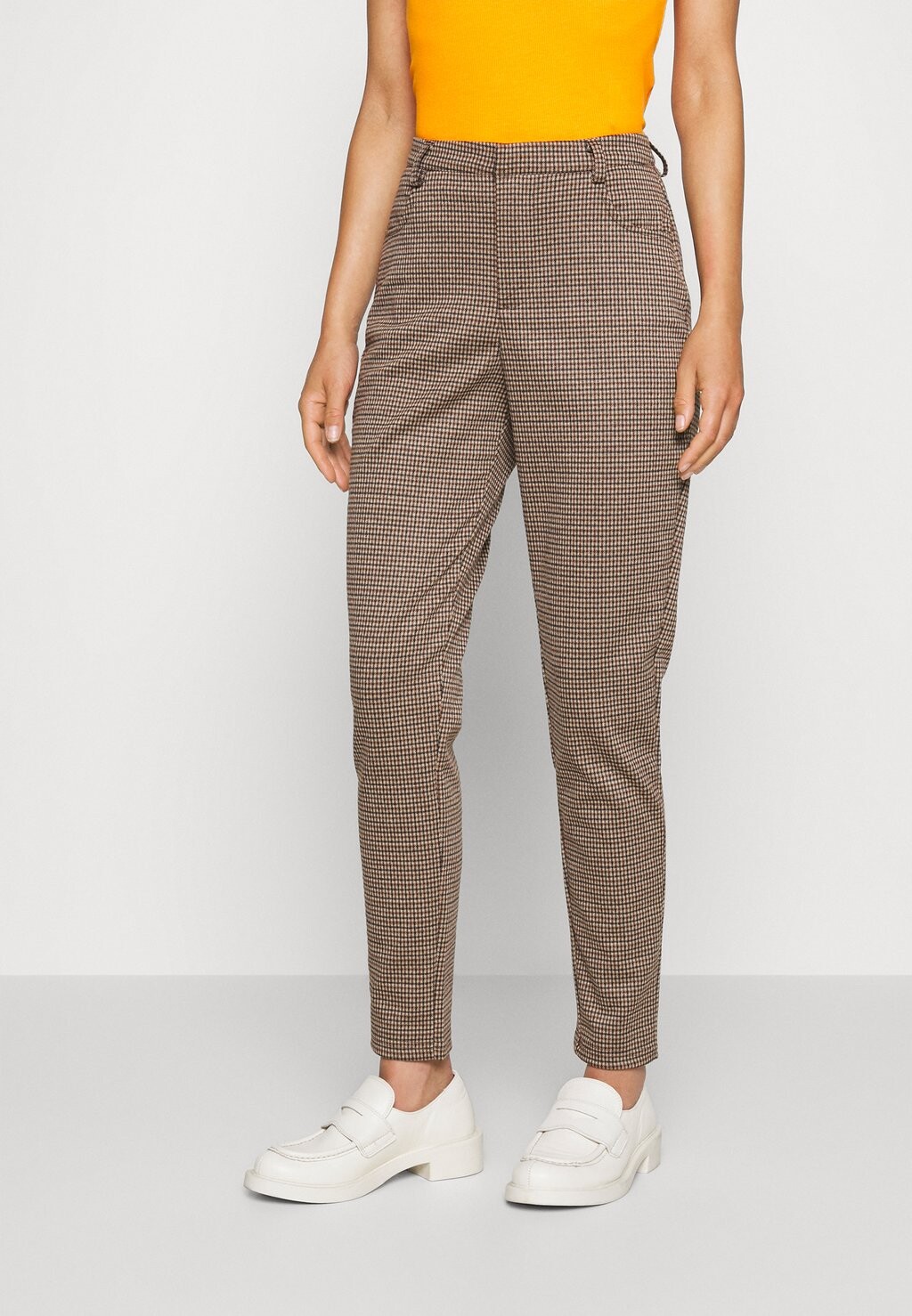 

Брюки Vero Moda Vmella, светло-коричневый / черный