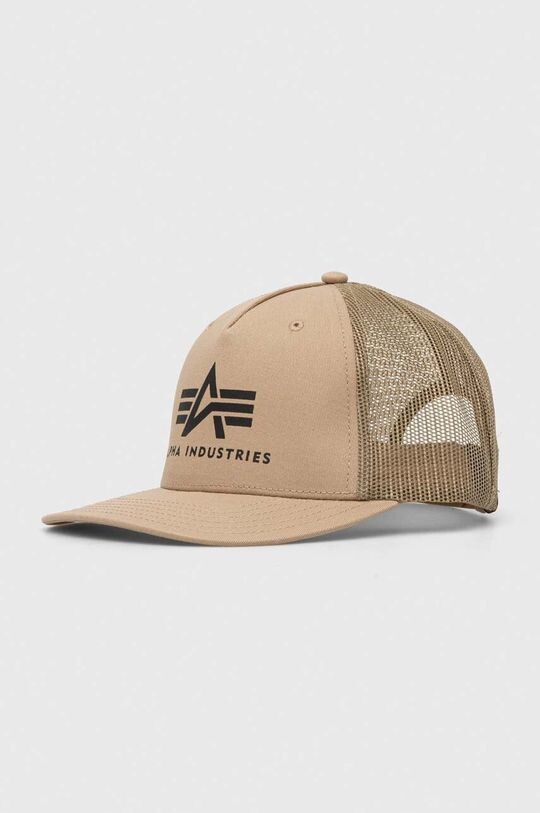 

Бейсболка Alpha Industries, коричневый