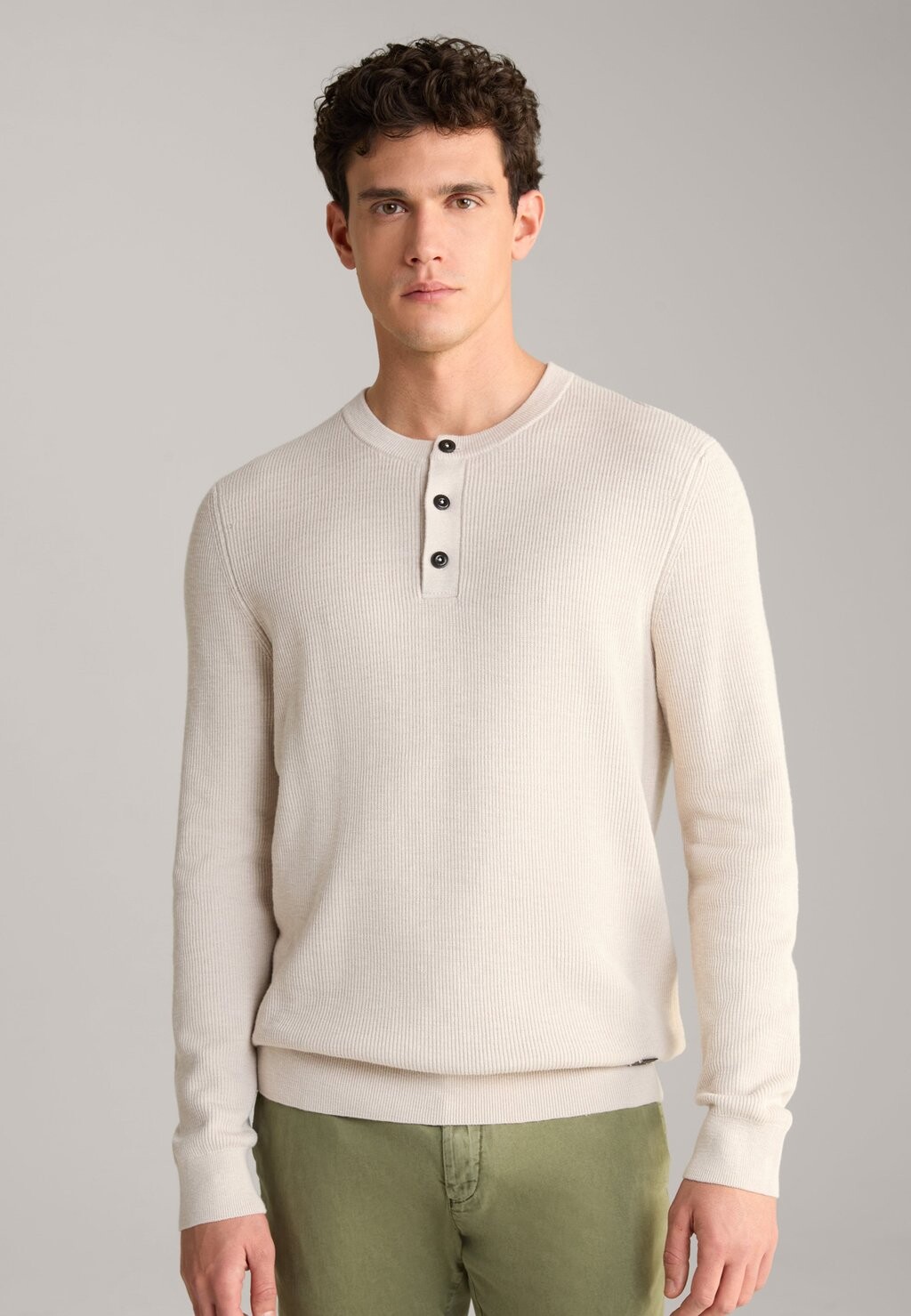 

Вязаный свитер HENLEY JOOP! Jeans, цвет hellbeige