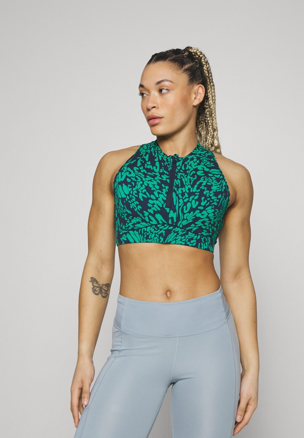 

Спортивный бюстгальтер со средней поддержкой Sweaty Betty, зеленый