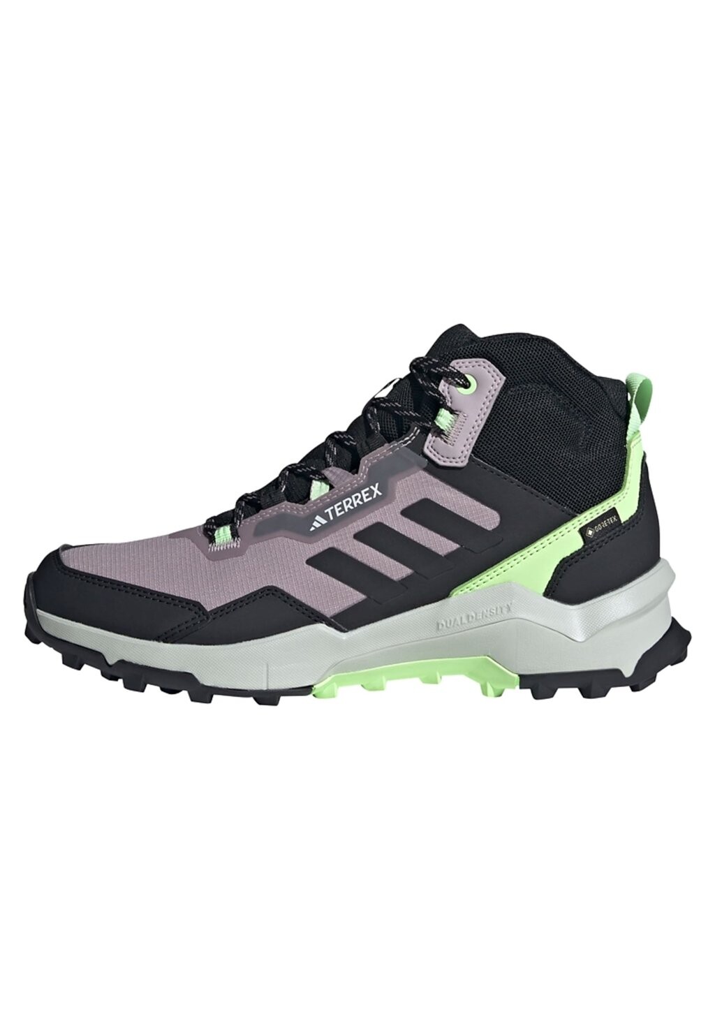 

Кроссовки TERREX AX4 MID GORE-TEX HIKING SHOES Adidas Terrex, цвет preloved fig/core black/green spark