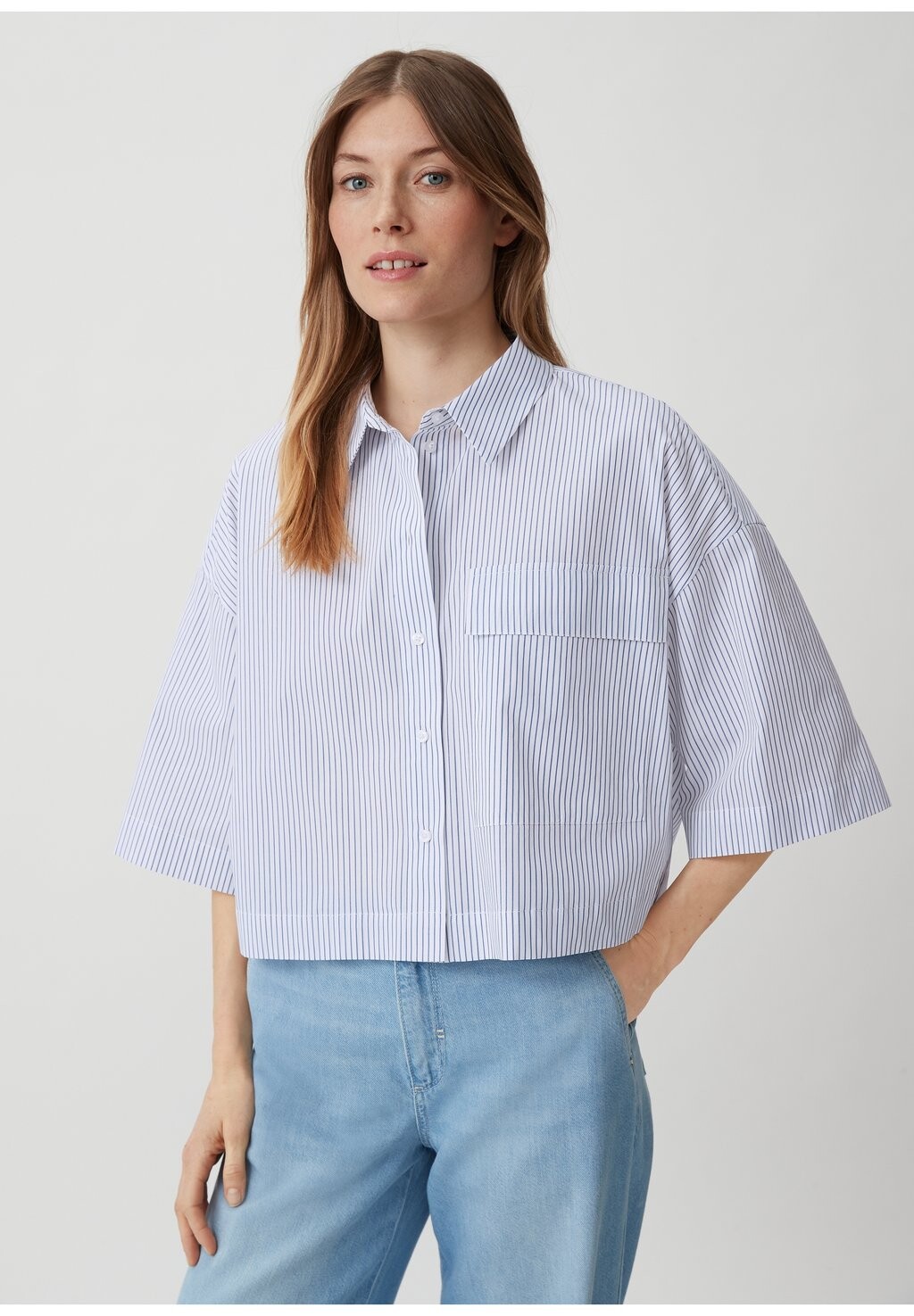 

Блузка-рубашка comma casual identity, цвет weiß