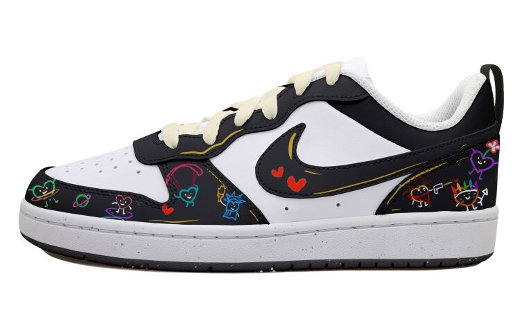 

Кроссовки для скейтбординга Court Borough Series женские, низкие, черные Nike