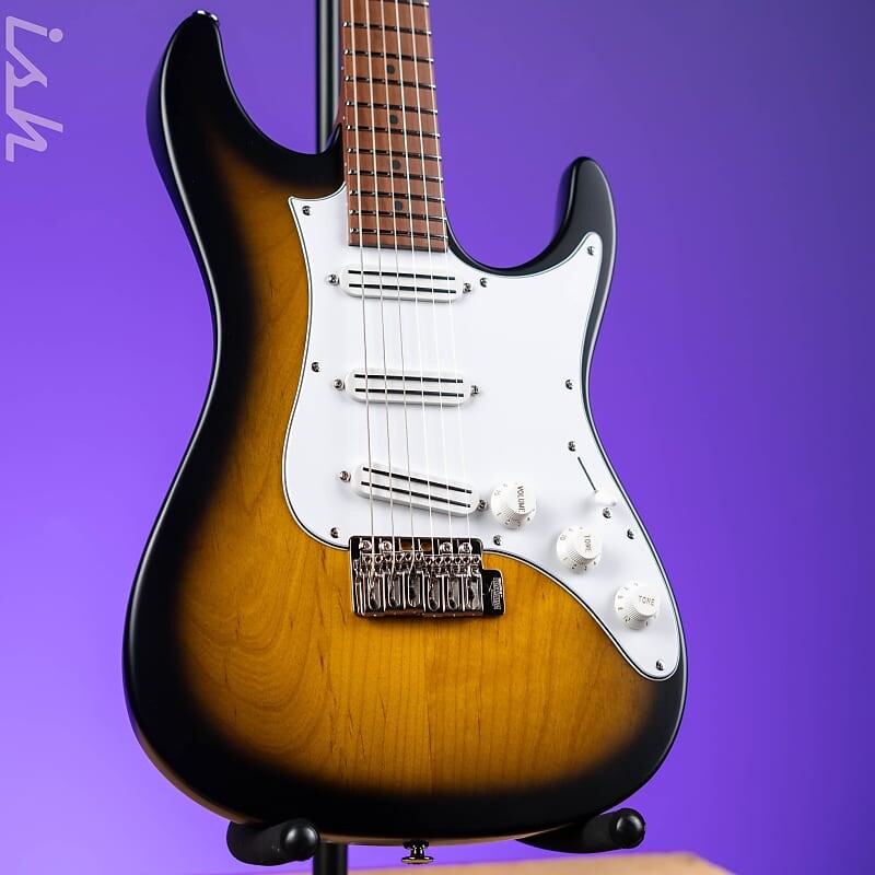 Электрогитара Ibanez ATZ100 Andy Timmons Signature Electric Guitar Sunburst Flat электрогитара ibanez jsm100vt john scofield signature electric guitar vintage sunburst