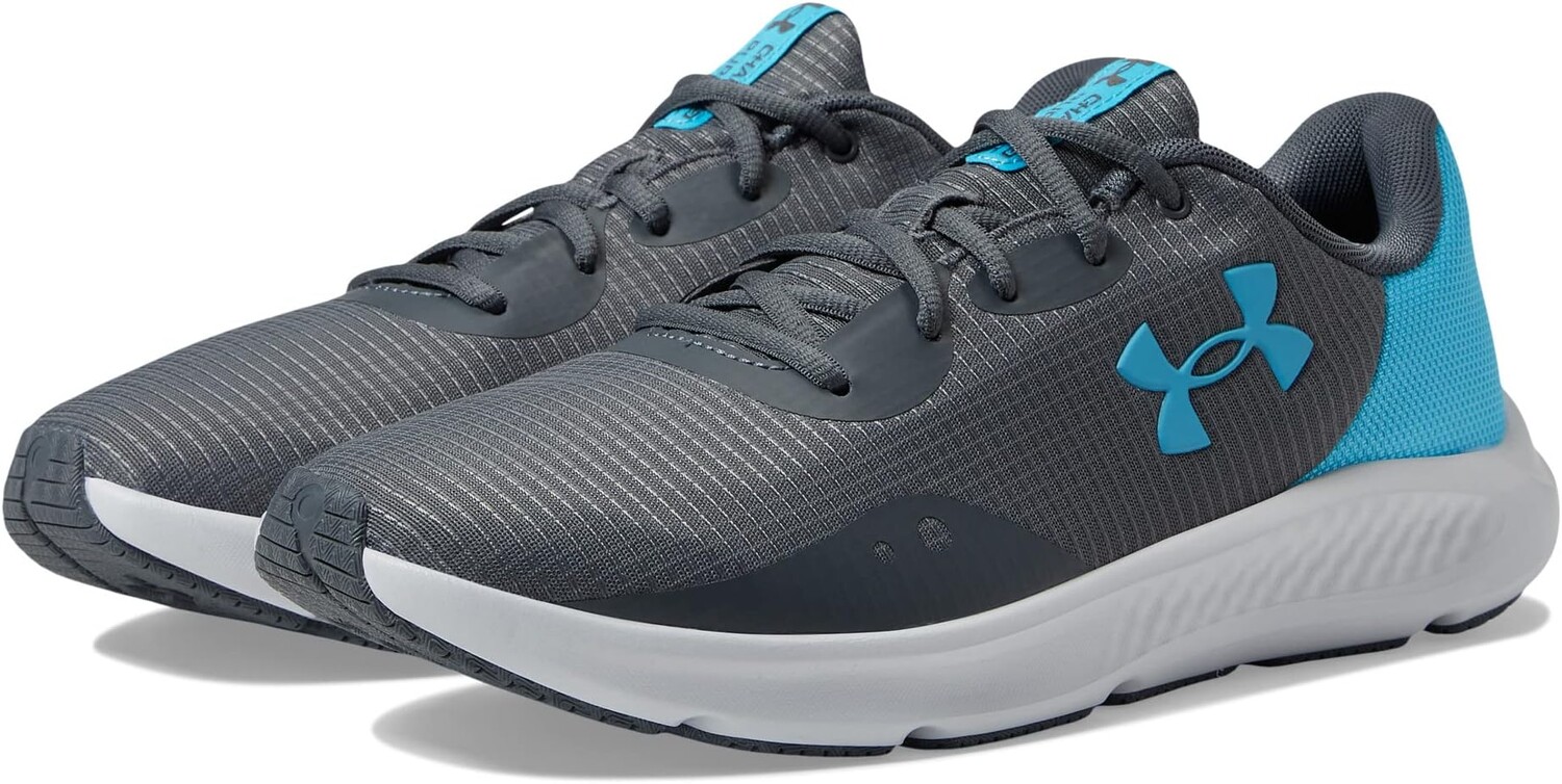 

Кроссовки Charged Pursuit 3 Under Armour, цвет Pitch Gray/Blue Surf/Blue Surf