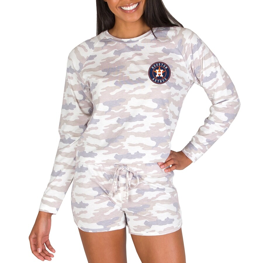 

Пижамный комплект Concepts Sport Houston Astros, кремовый