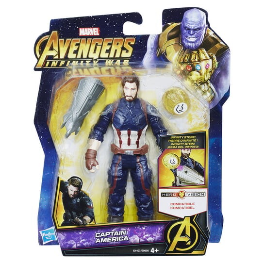 

Фигурка Marvel, Капитан Америка, Мстители: Война Бесконечности Hasbro