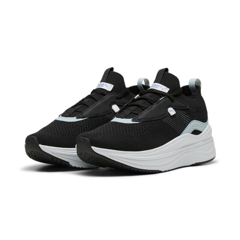 

Кроссовки Softride Stakd женские PUMA Black Turquoise Surf Dewdrop Blue Skies