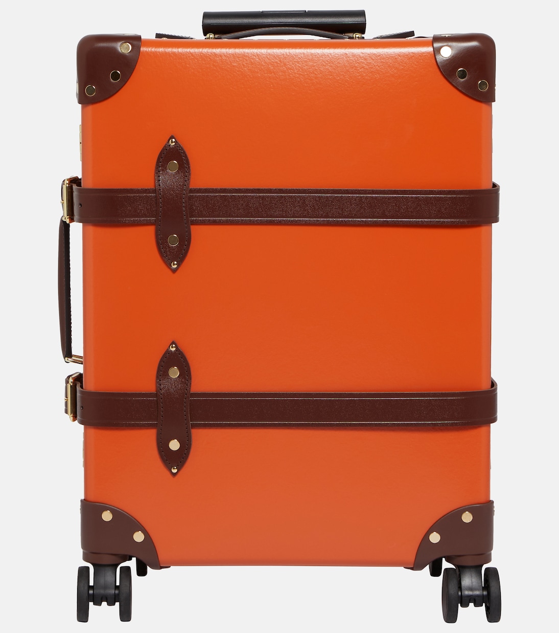 цена Столетний чемодан для ручной клади Globe-Trotter, апельсин