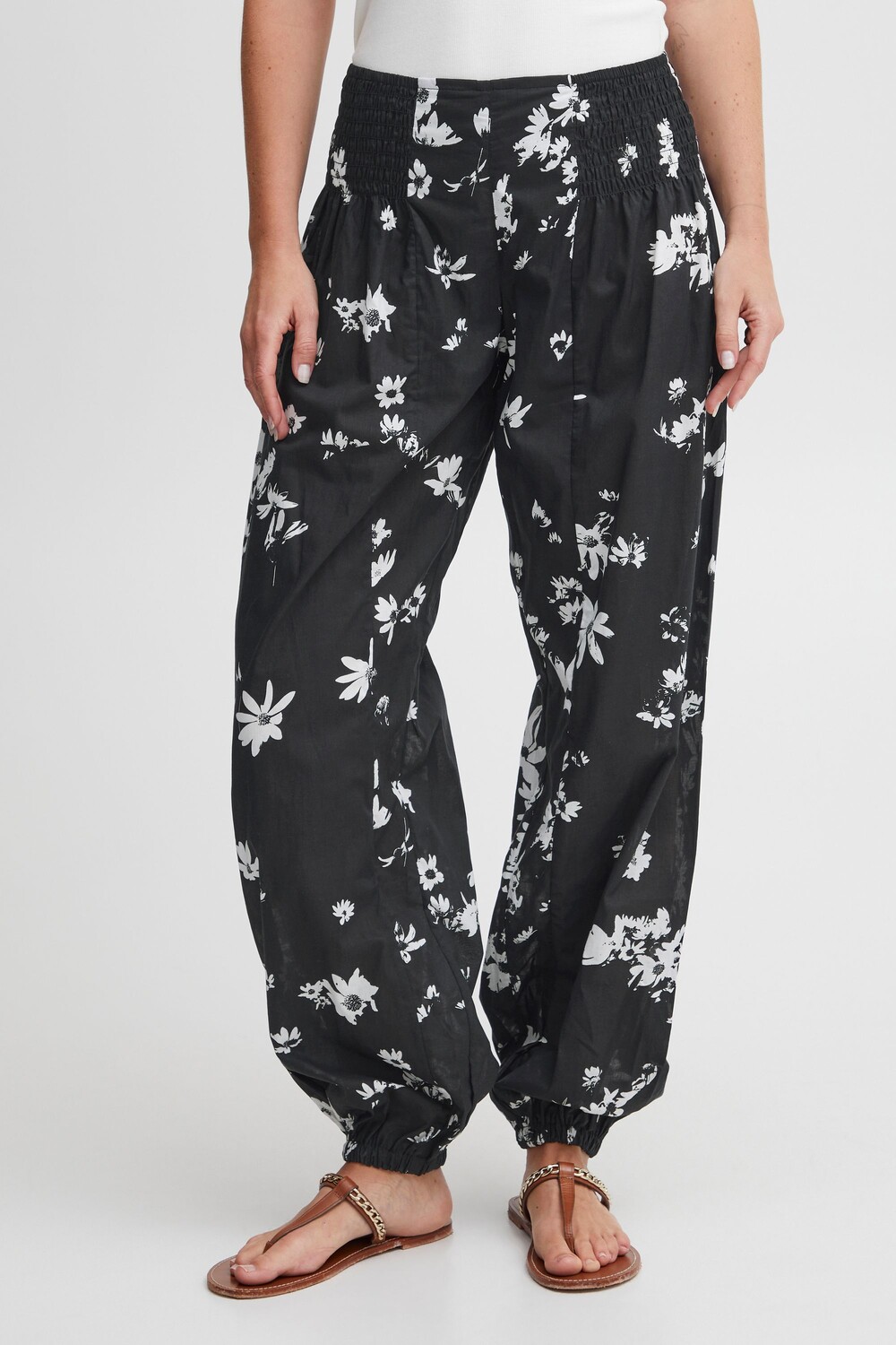 

Брюки PULZ Jeans Stoffhose, красочный