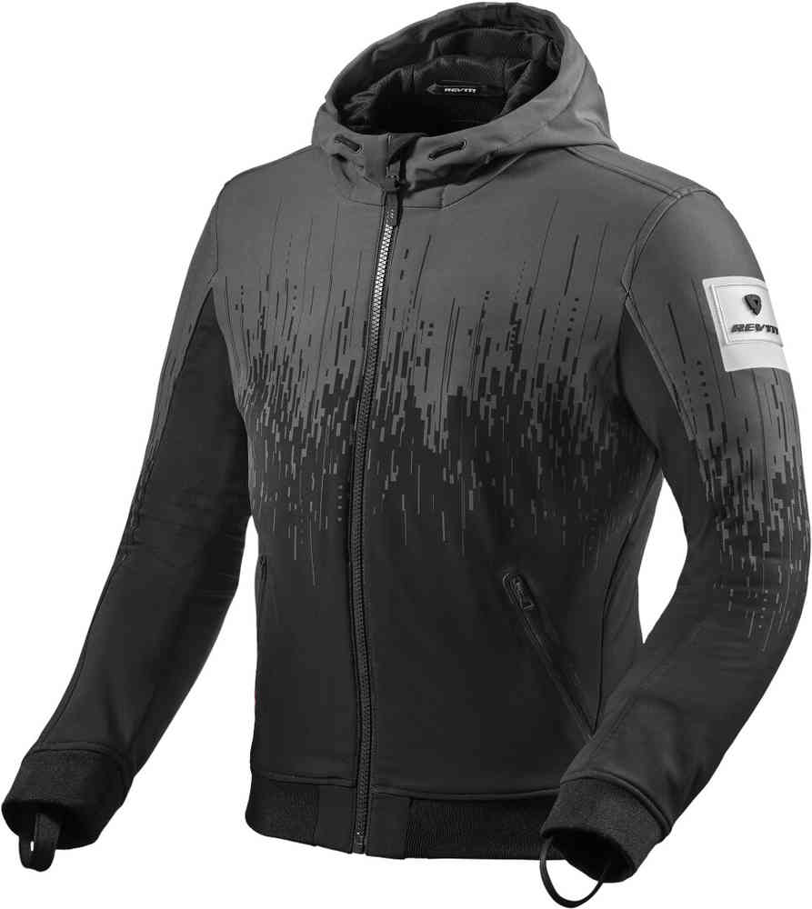 Мотоциклетная текстильная куртка Quantum 2 WB Revit, черно-белый цена и фото