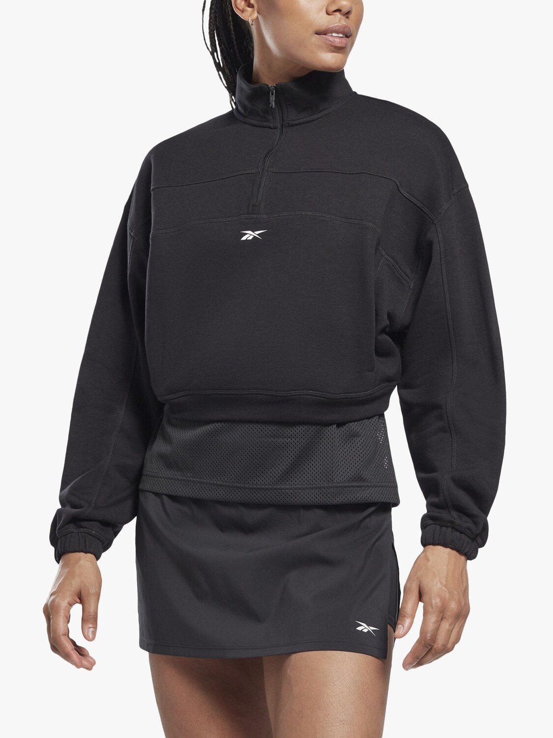 

Толстовка на молнии 1/4, готовая к тренировкам Reebok