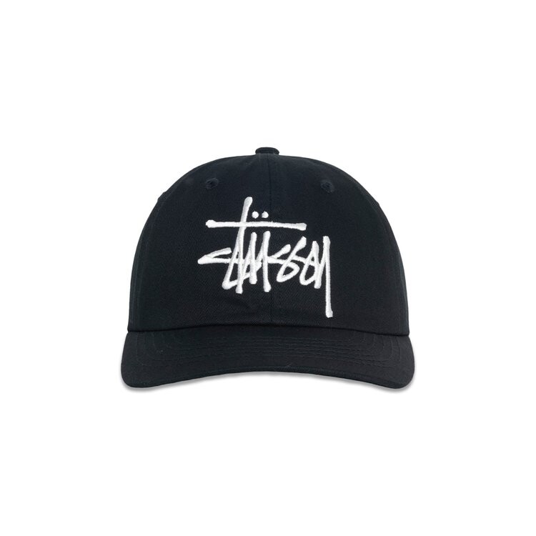 

Бейсболка Stussy Low Profile Big Basic Snapback, цвет Anthracite