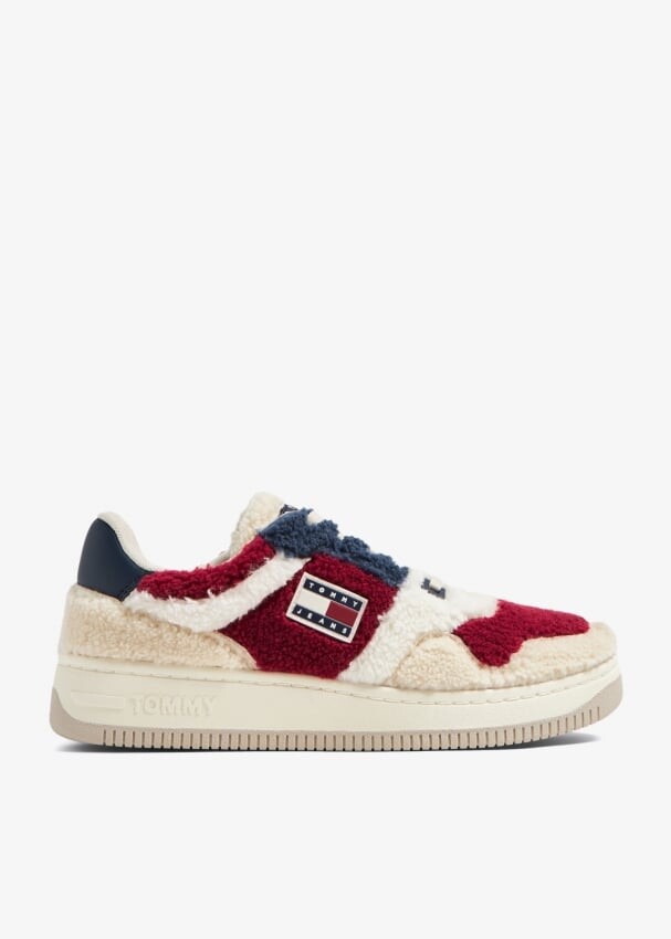 

Кроссовки Tommy Hilfiger Retro Basket, разноцветный