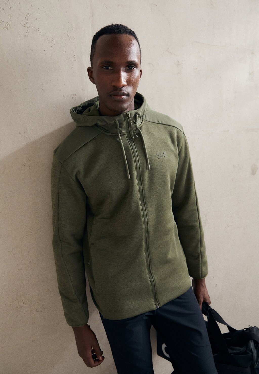 

Толстовка на молнии ESSENTIAL Under Armour, морской зеленый/зеленый барокко