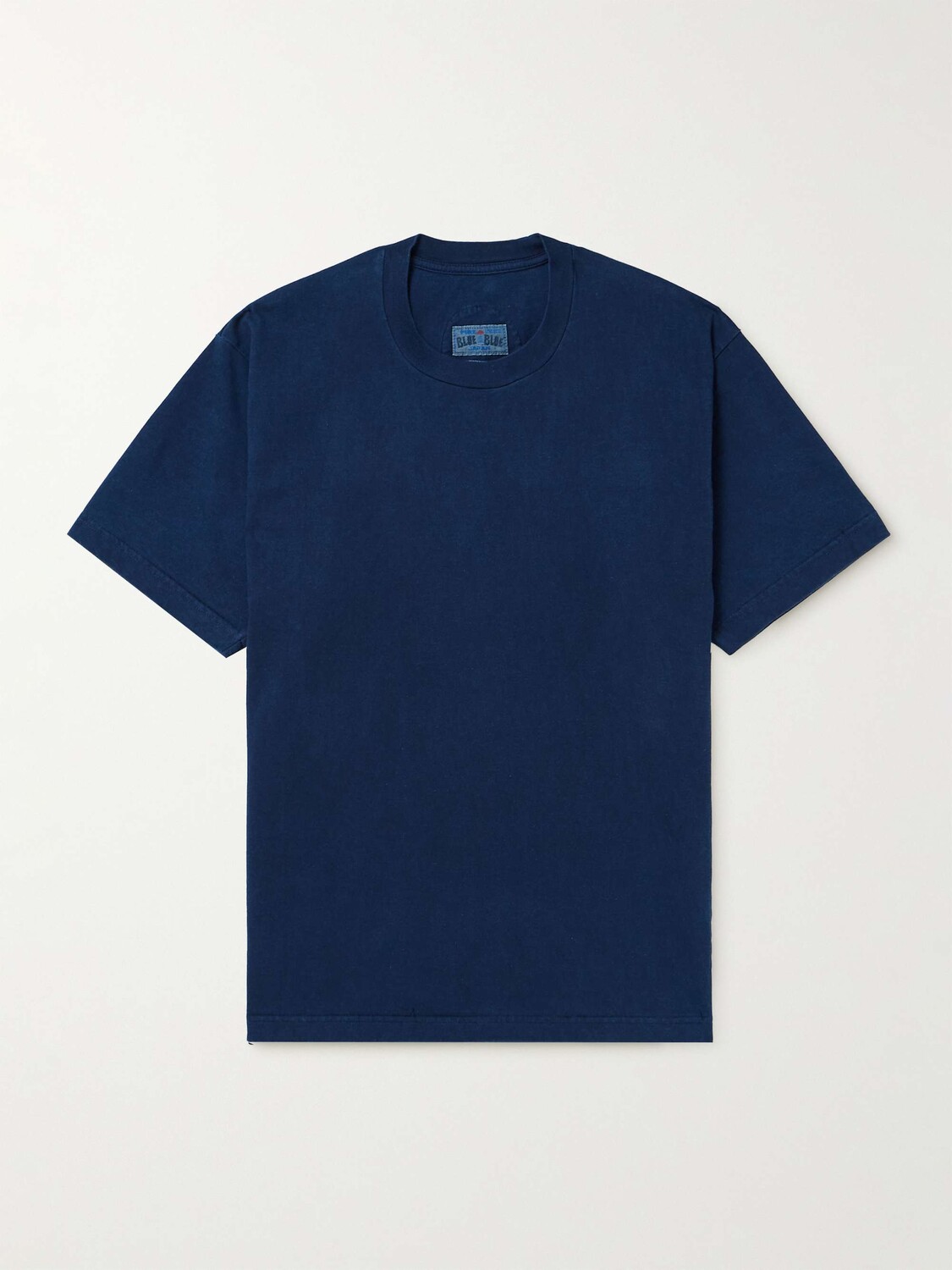 

Футболка из хлопкового джерси BLUE BLUE JAPAN, индиго, Синий