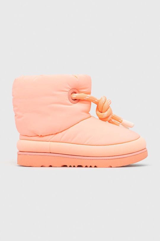 Детские зимние ботинки CLASSIC MAXI SHORT Ugg, розовый