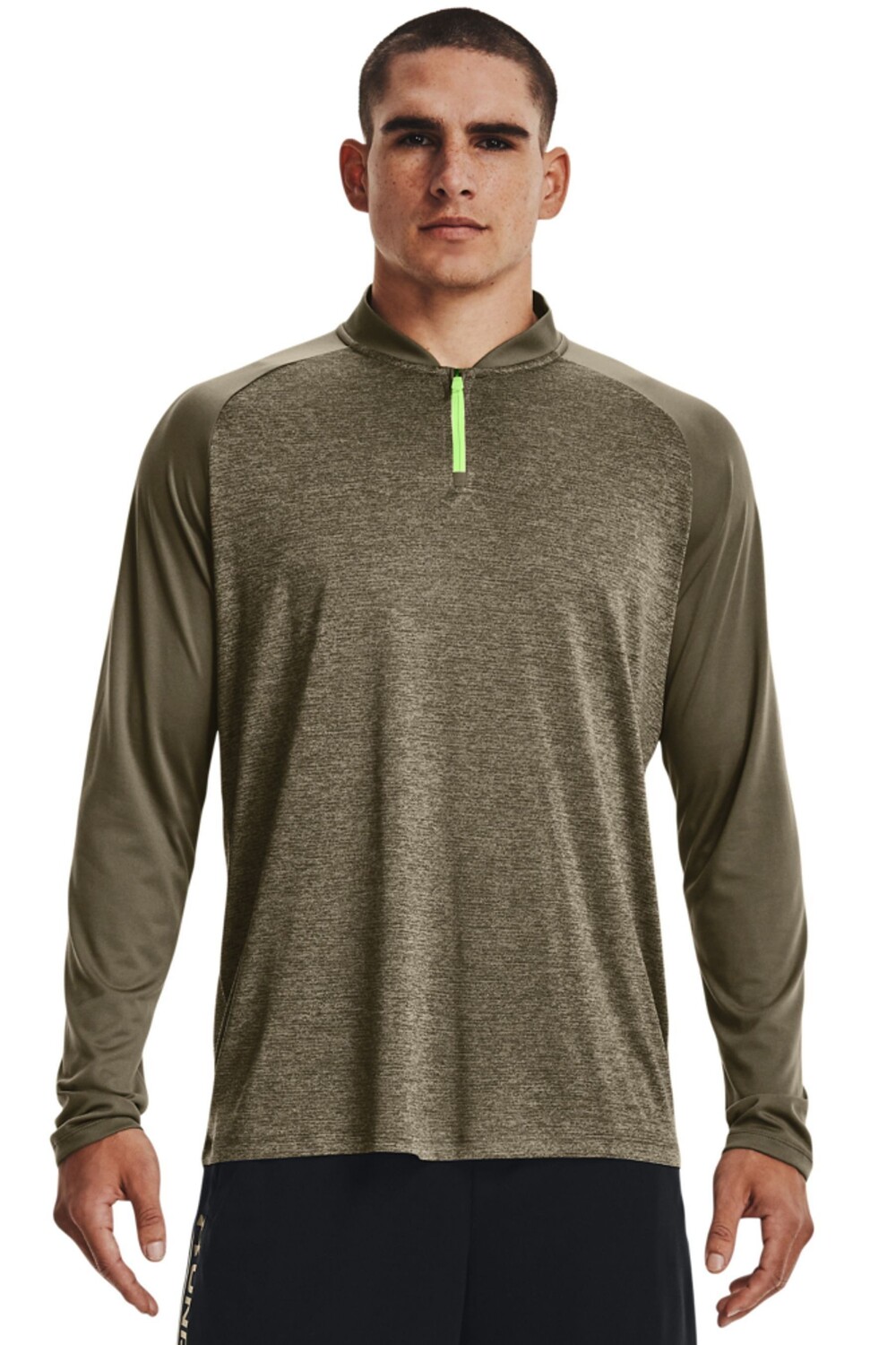 

Топ Green Tech 20 Новинка с молнией 1/4 Under Armour, зеленый