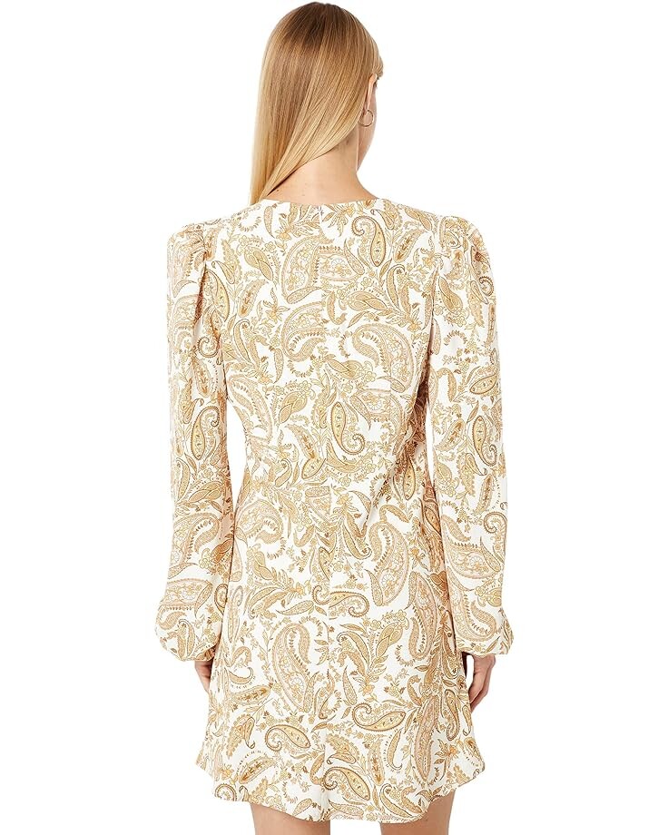 

Платье WAYF Channing Long Sleeve Mini Dress, цвет Golden Paisley