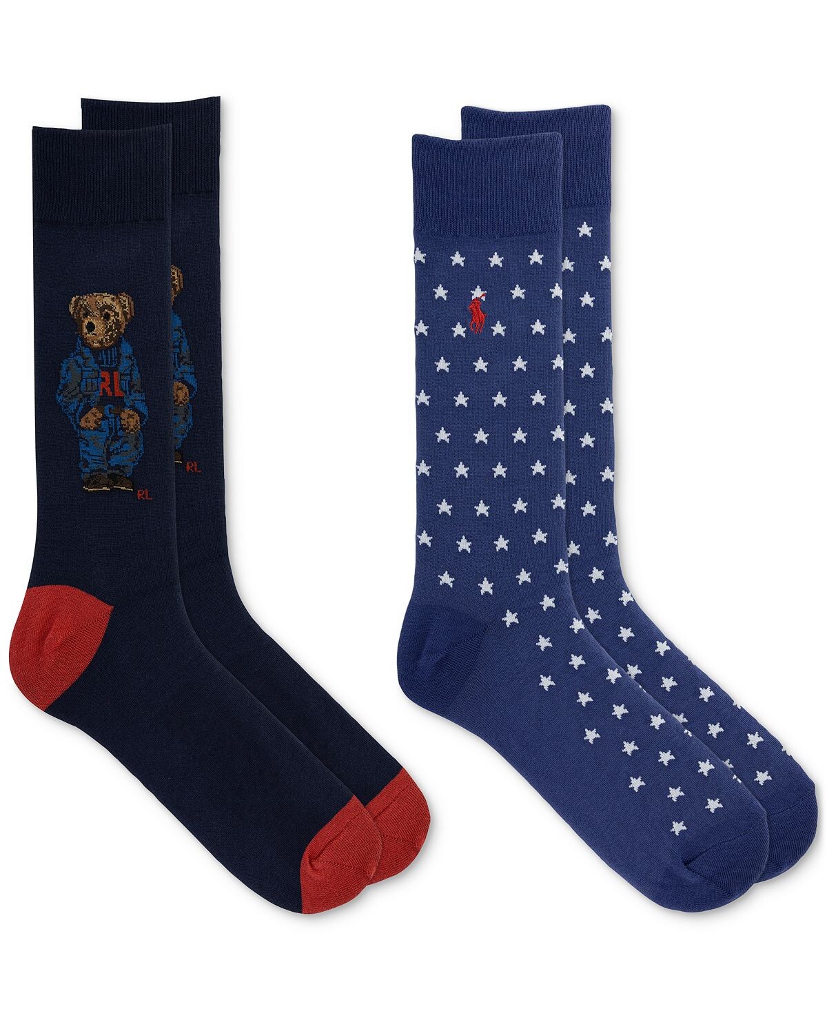 

Мужские большие и высокие джинсовые носки Bear, 2 пары Polo Ralph Lauren