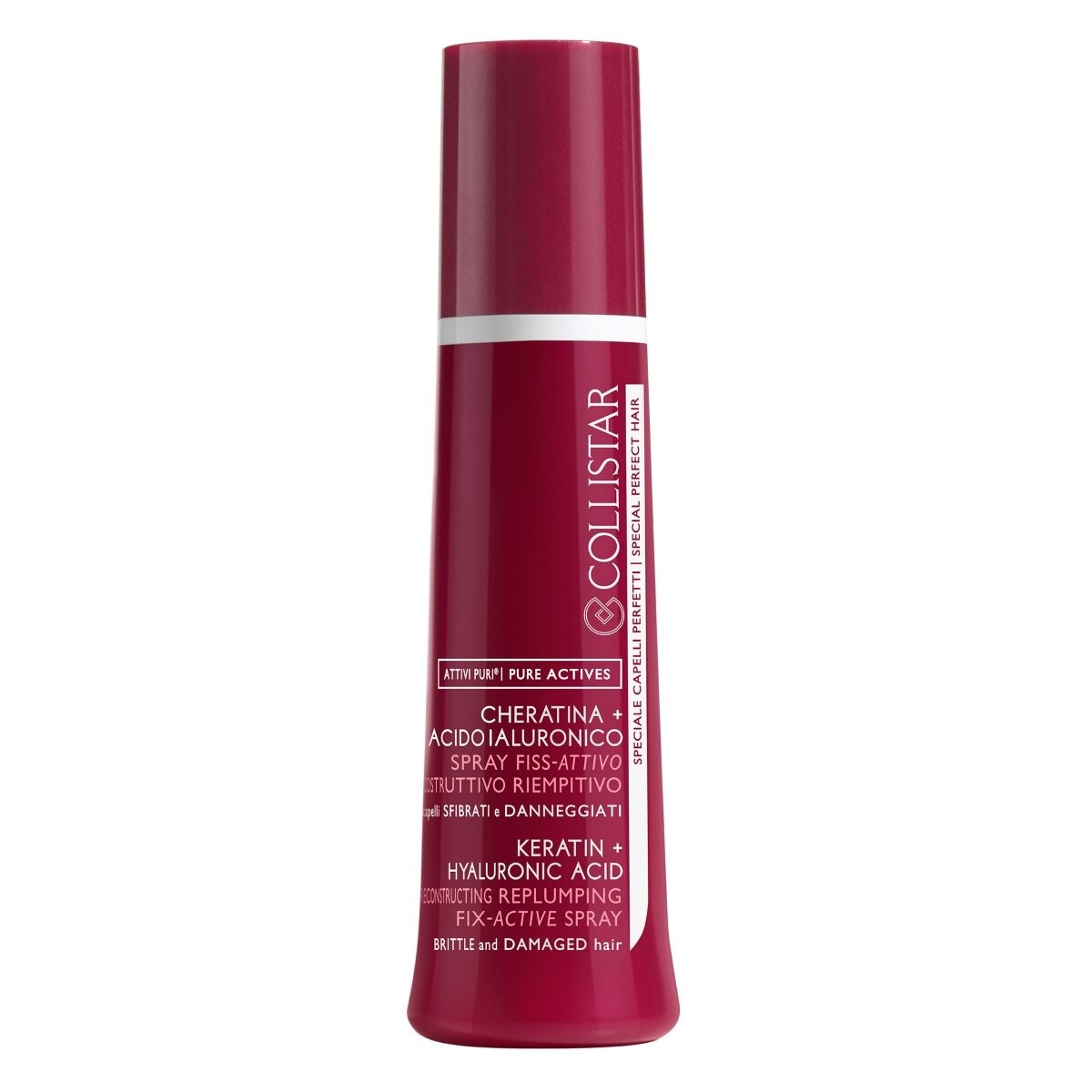 

Collistar, Keratin Hyaluronic, реконструктивный спрей для волос, 100 мл