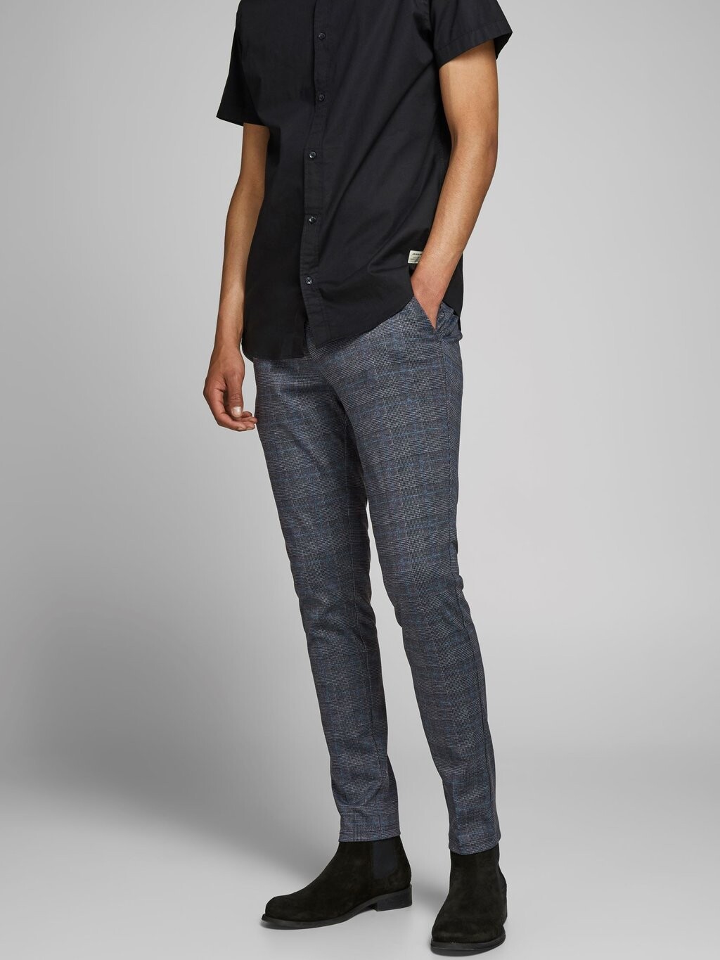 

Брюки Jack & Jones, темно-серые, Серый