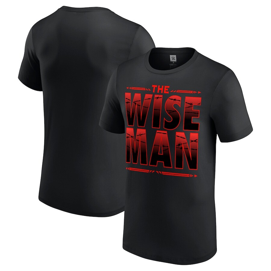 

Футболка с коротким рукавом WWE Authentic Paul Heyman, черный