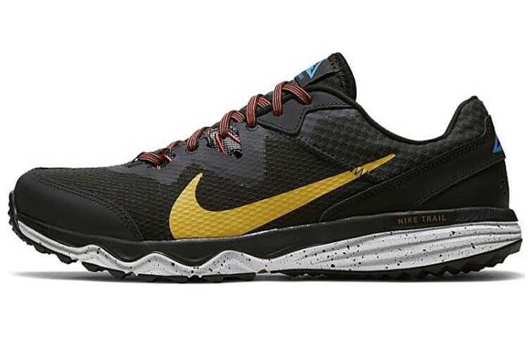 

Мужские кроссовки для бега Nike Juniper Trail Черный/Платиновый Желтый