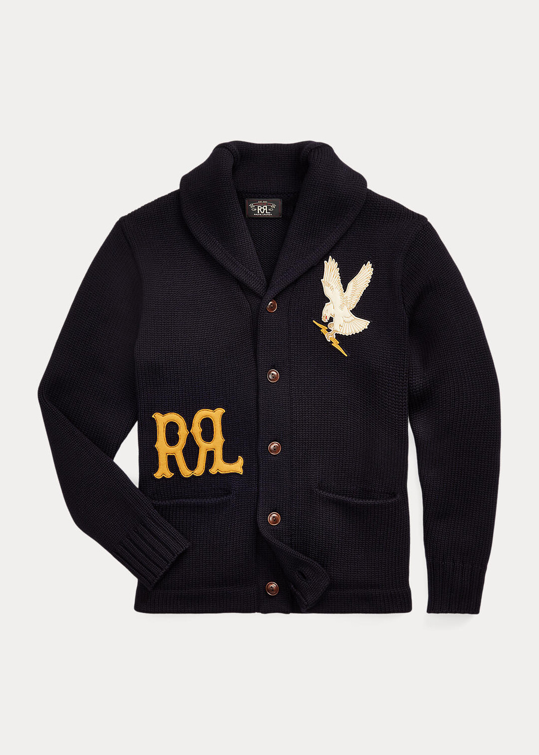 

Шерстяной кардиган с аппликацией Ralph Lauren