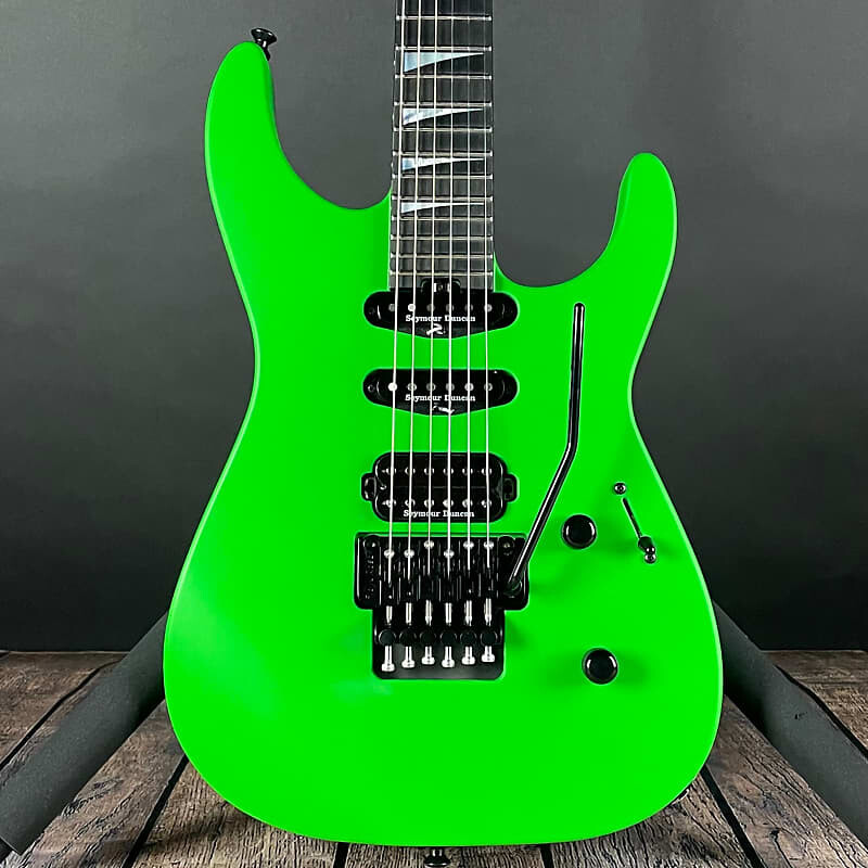 

Электрогитара Jackson American Series Soloist SL3, Ebony Fingerboard- Satin Slime Green
